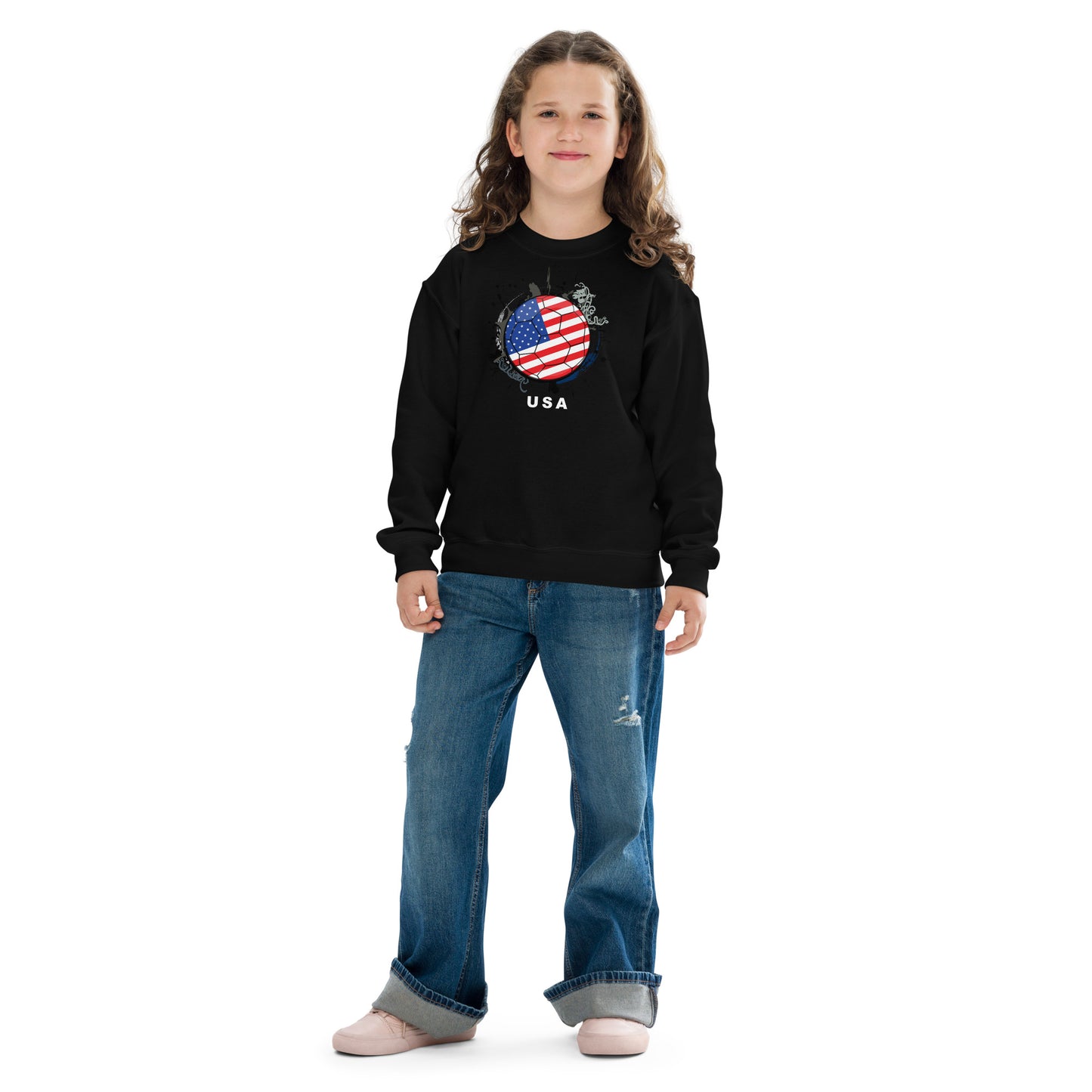USA Soccer Youth crewneck sweatshirt