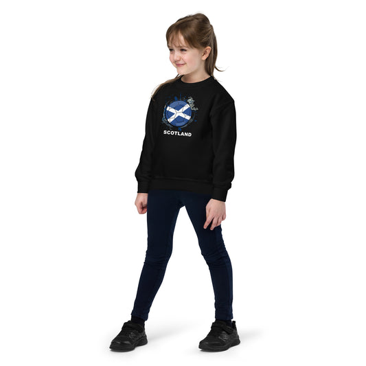 Scotland Soccer Youth crewneck sweatshirt