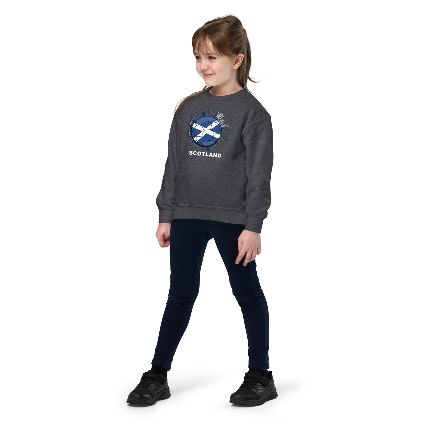 Scotland Soccer Youth crewneck sweatshirt