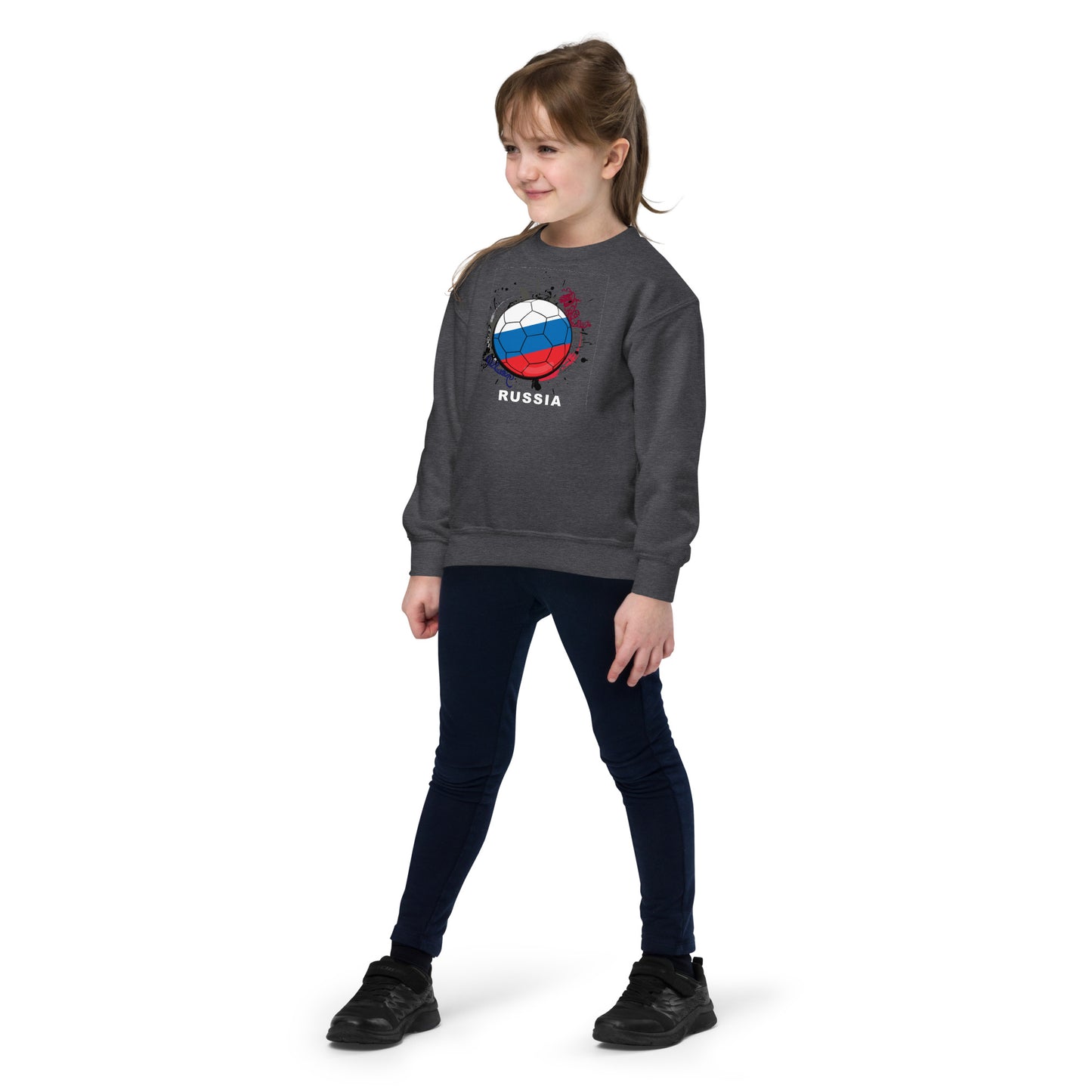 Russia Soccer Youth crewneck sweatshirt