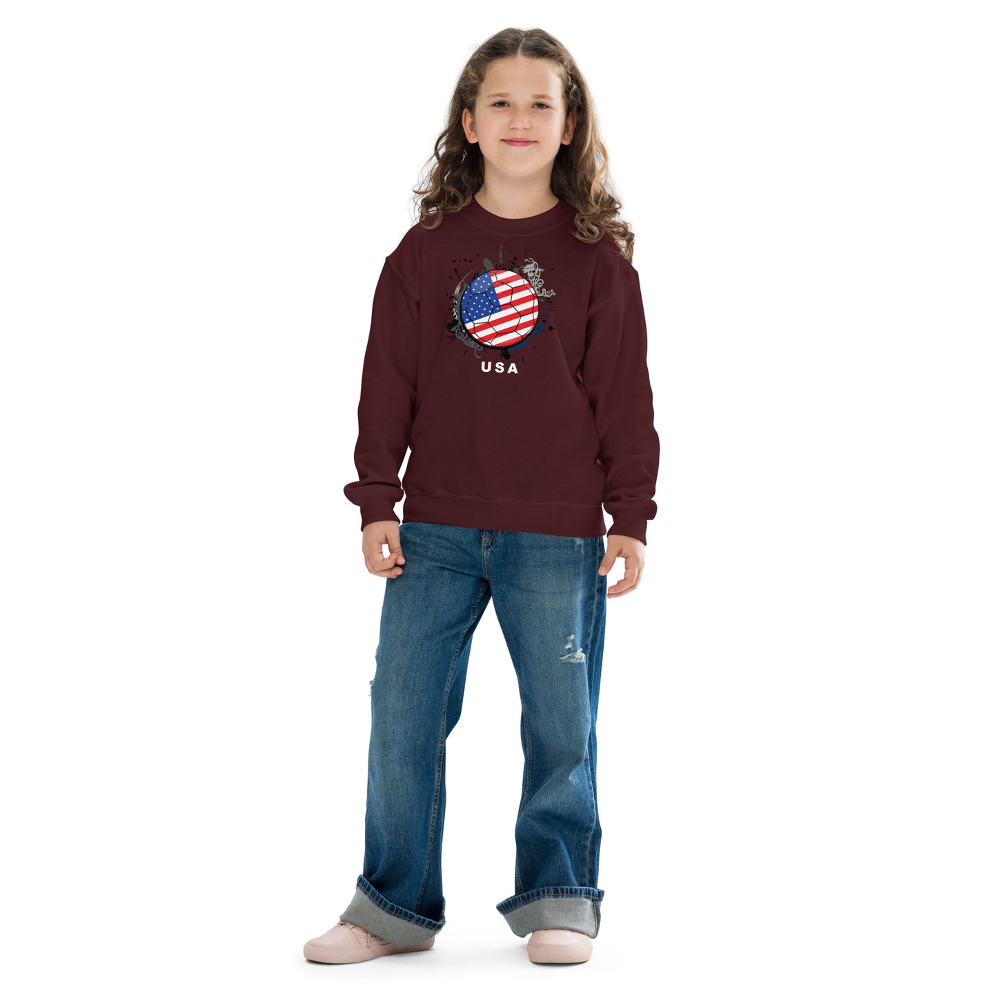 USA Soccer Youth crewneck sweatshirt