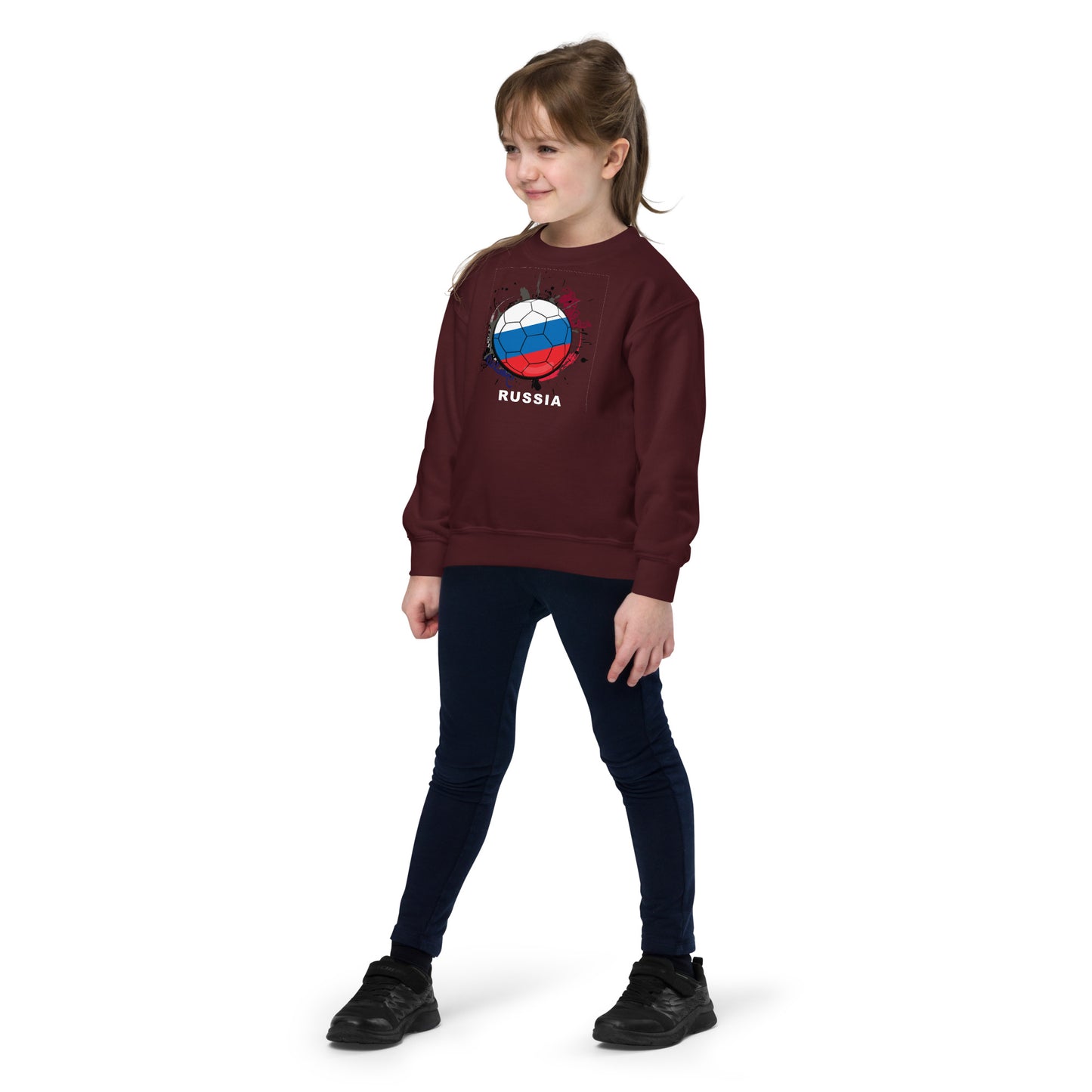 Russia Soccer Youth crewneck sweatshirt