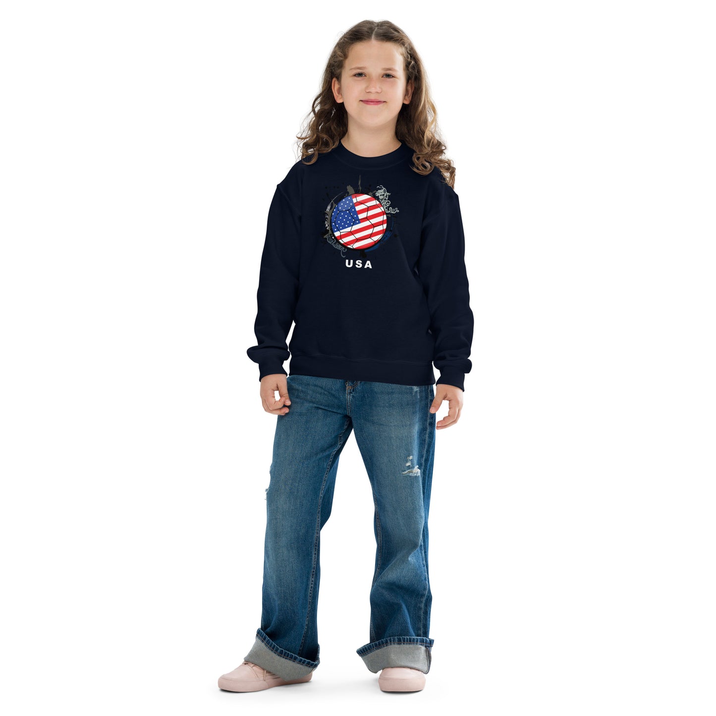 USA Soccer Youth crewneck sweatshirt