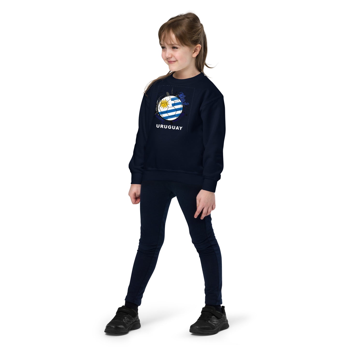 Uruguay Soccer Youth crewneck sweatshirt