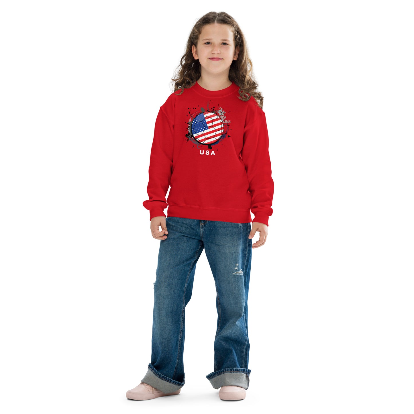 USA Soccer Youth crewneck sweatshirt