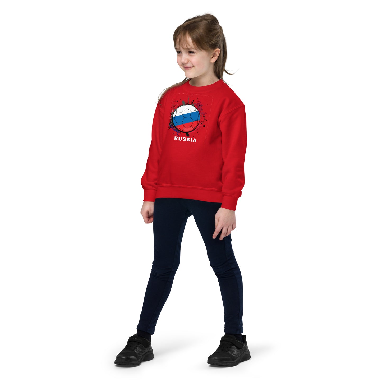 Russia Soccer Youth crewneck sweatshirt