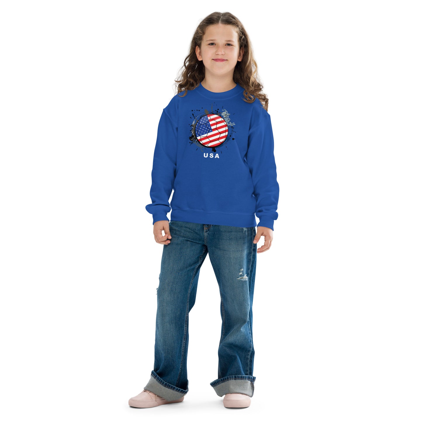 USA Soccer Youth crewneck sweatshirt