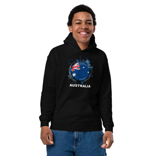 Australia Soccer - Youth heavy blend hoodie - Darks