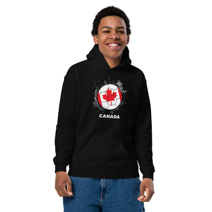 Canada Soccer - Youth heavy blend hoodie - Darks