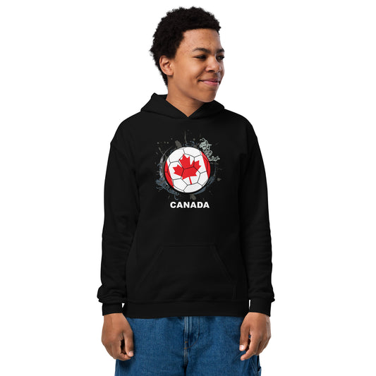 Canada Soccer - Youth heavy blend hoodie - Darks