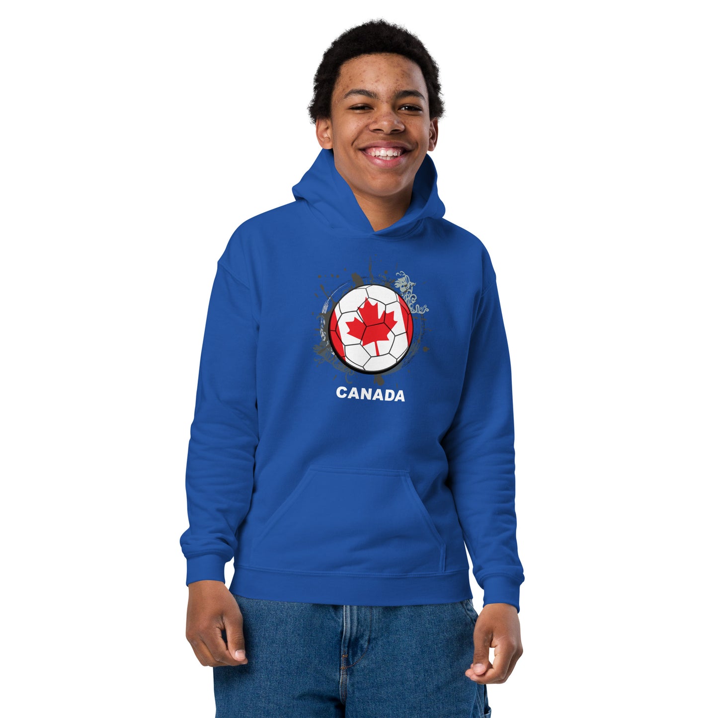 Canada Soccer - Youth heavy blend hoodie - Darks